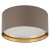 BILBAO BEIGE/GOLD Lampa sufitowa 4 450 4404 TK Lighting Biały Złoty, Beżowy, Biały