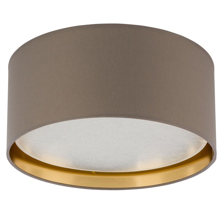 BILBAO BEIGE/GOLD Lampa sufitowa 4 450 4404 TK Lighting Biały Złoty, Beżowy, Biały