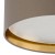 BILBAO BEIGE/GOLD Lampa sufitowa 4 450 4404 TK Lighting Biały Złoty, Beżowy, Biały