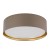 BILBAO BEIGE/GOLD Lampa sufitowa 4 600 4399 TK Lighting Biały Złoty, Beżowy, Biały