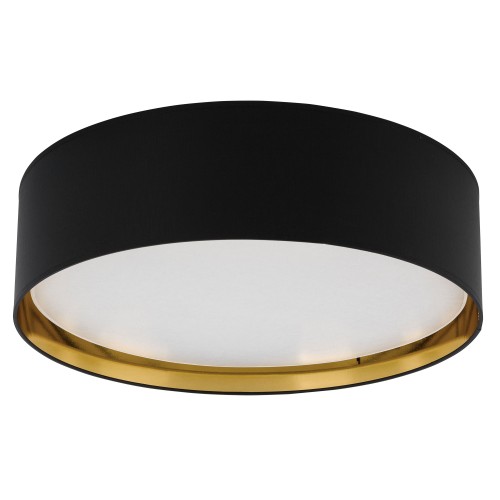 BILBAO BLACK/GOLD Lampa sufitowa 4 600 3432 TK Lighting Biały Złoty, Czarny, Biały