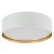 BILBAO WHITE/GOLD Lampa sufitowa 4 600 3433 TK Lighting Biały Złoty, Biały
