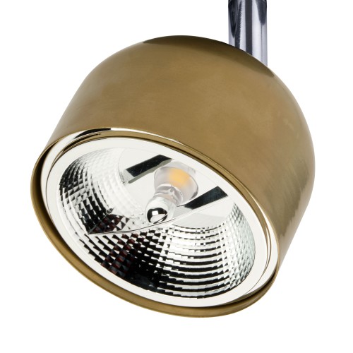 TRACER ALTEA GOLD 1 GU10 ES111 4493 TK Lighting Czarny Złoty