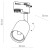 TRACER WHITE 1 GU10 4496 TK Lighting Biały Biały