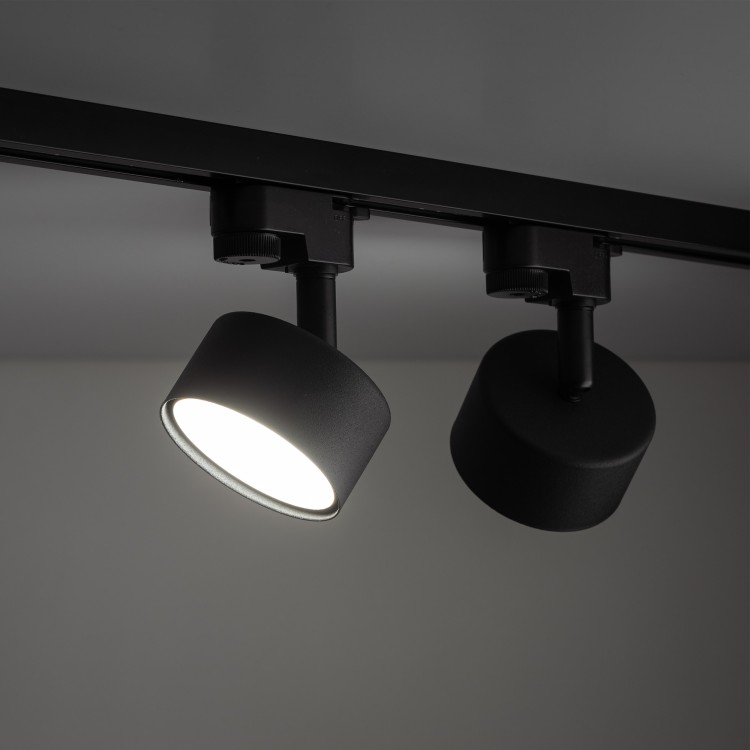TRACER AVIA BLACK + Żarówka GX53 LED 4398 TK Lighting Czarny Czarny