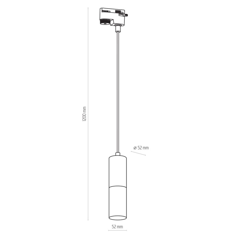 TRACER BLACK GOLD 1 GU10 4403 TK Lighting