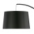 HANG BLACK Lampa podłogowa 1 5077 TK Lighting Czarny Czarny