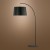 HANG BLACK Lampa podłogowa 1 5077 TK Lighting Czarny Czarny