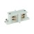 TRACER Trójobwodowy WHITE Łącznik prosty 3608 TK Lighting Biały