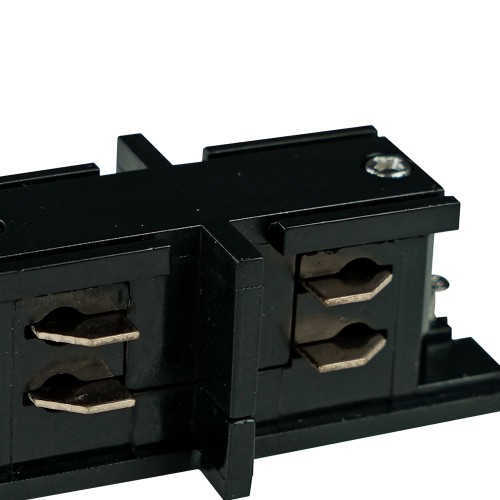 TRACER Trójobwodowy BLACK Łącznik prosty 3609 TK Lighting Czarny