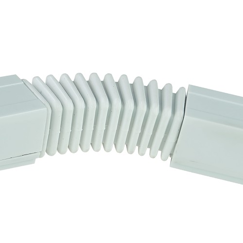 TRACER Trójobwodowy WHITE Łącznik elastyczny 3604 TK Lighting Biały