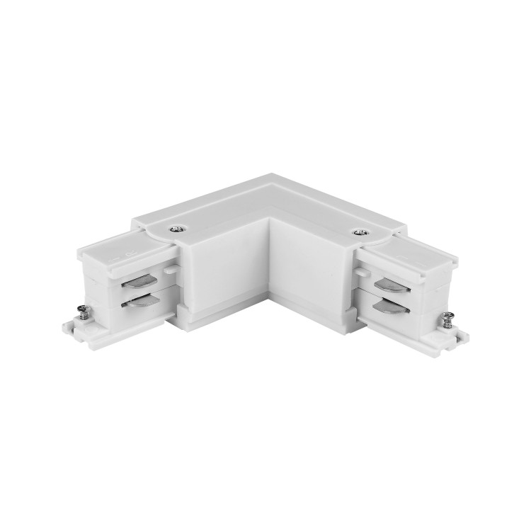 TRACER Trójobwodowy WHITE Łącznik kątowy LEFT 3606 TK Lighting Biały