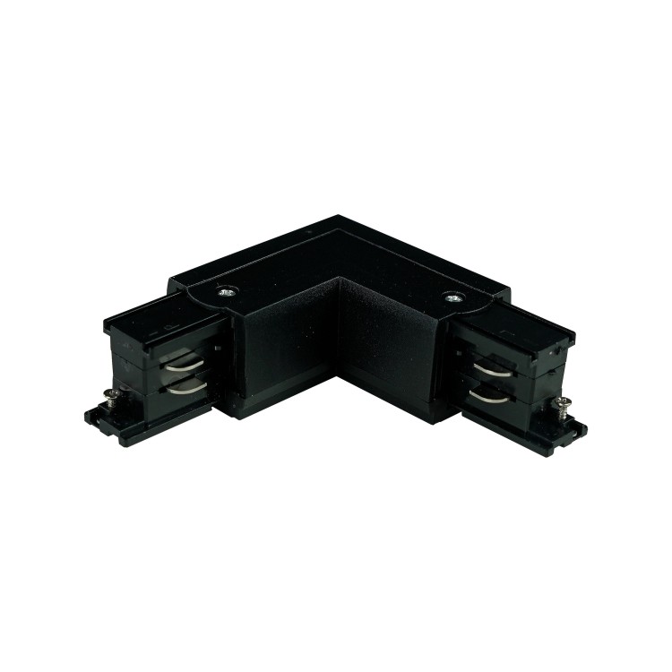 TRACER Trójobwodowy BLACK Łącznik kątowy LEFT 3607 TK Lighting Czarny