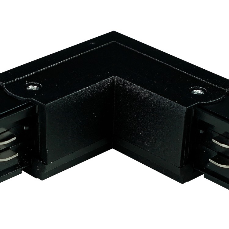 TRACER Trójobwodowy BLACK Łącznik kątowy LEFT 3607 TK Lighting Czarny