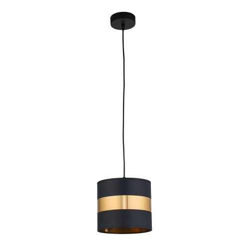 PARIS Lampa wisząca 1  200 4384 TK Lighting Czarny Złoty, Czarny