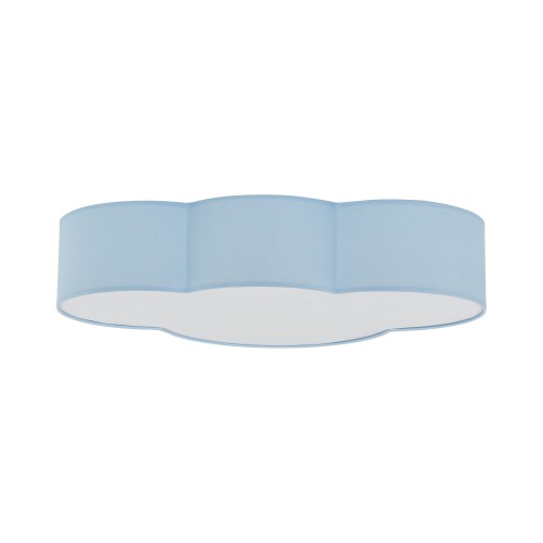 CLOUD NIEBIESKI PASTELOWY Lampa sufitowa 4 6071 TK Lighting Biały Niebieski, Biały