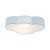 CLOUD NIEBIESKI PASTELOWY Lampa sufitowa 4 6071 TK Lighting Biały Niebieski, Biały