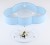 CLOUD NIEBIESKI PASTELOWY Lampa sufitowa 4 6071 TK Lighting Biały Niebieski, Biały
