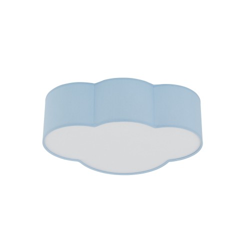 CLOUD Lampa sufitowa NIEBIESKI PASTELOWY MINI 2 6074 TK Lighting Biały Niebieski, Biały