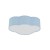 CLOUD Lampa sufitowa NIEBIESKI PASTELOWY MINI 2 6074 TK Lighting Biały Niebieski, Biały