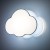 CLOUD Lampa sufitowa NIEBIESKI PASTELOWY MINI 2 6074 TK Lighting Biały Niebieski, Biały