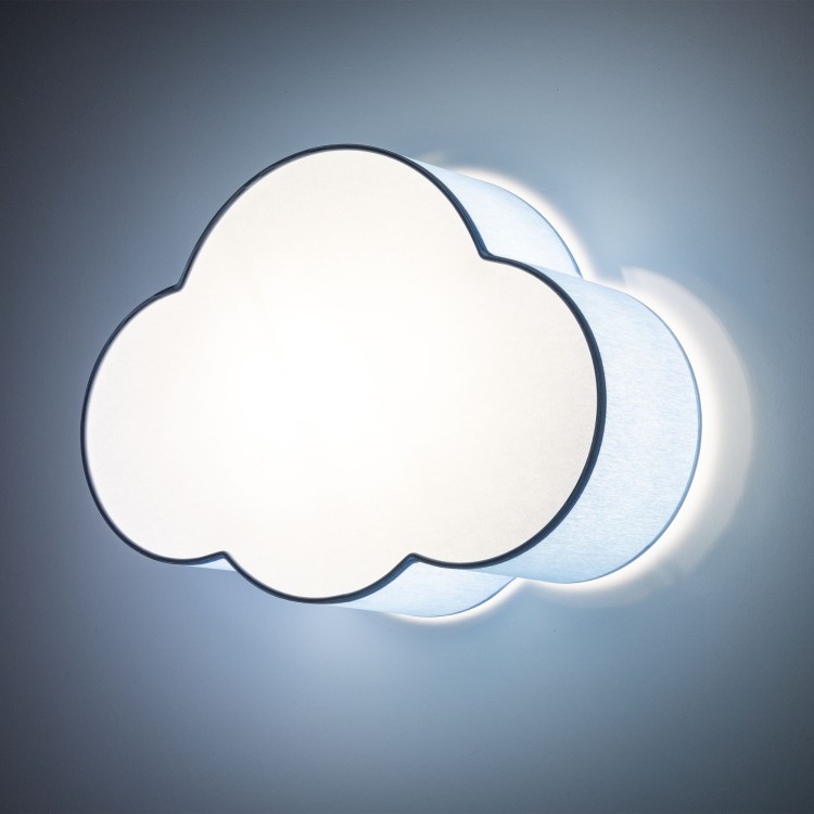 CLOUD Lampa sufitowa NIEBIESKI PASTELOWY MINI 2 6074 TK Lighting Biały Niebieski, Biały