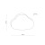 CLOUD Lampa sufitowa NIEBIESKI PASTELOWY MINI 2 6074 TK Lighting Biały Niebieski, Biały