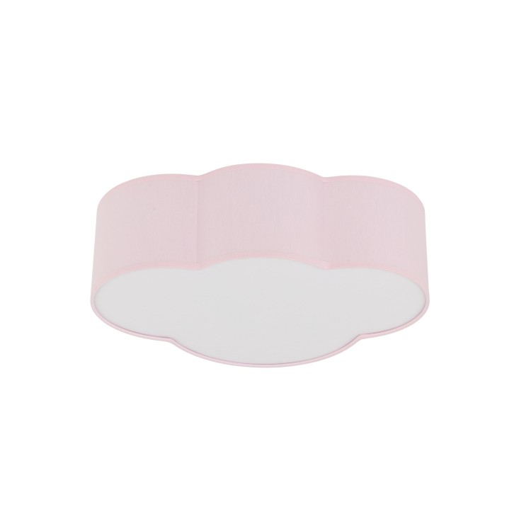 CLOUD Lampa sufitowa RÓŻOWY PASTELOWY MINI 2 6075 TK Lighting Biały Różowy, Biały