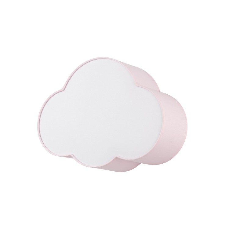 CLOUD Lampa sufitowa RÓŻOWY PASTELOWY MINI 2 6075 TK Lighting Biały Różowy, Biały