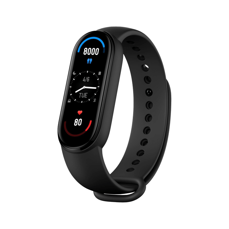 Xiaomi Mi Smart Band 6 NFC Opaska Inteligentna Płatności Zbliżeniowe Redmi Czarna