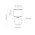 PALLA SMALL BLACK/GOLD Lampka nocna 1 5068 TK Lighting Czarny Złoty, Czarny
