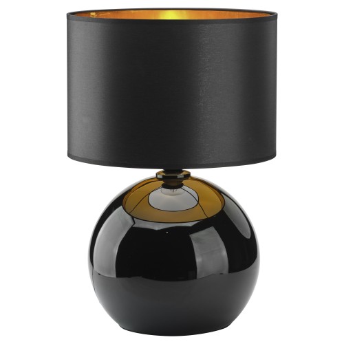 PALLA BLACK/GOLD Lampka nocna 1 5081 TK Lighting Czarny Złoty, Czarny