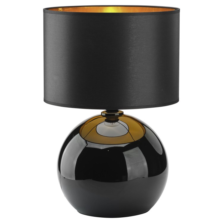 PALLA BLACK/GOLD Lampka nocna 1 5081 TK Lighting Czarny Złoty, Czarny