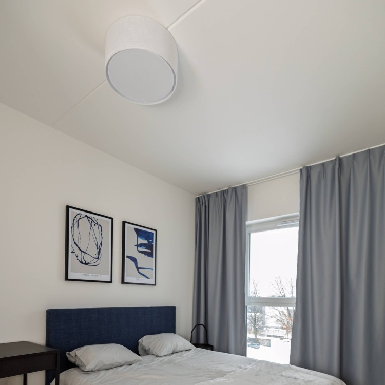 RONDO WHITE Lampa sufitowa 1 300 3330 TK Lighting Biały Biały