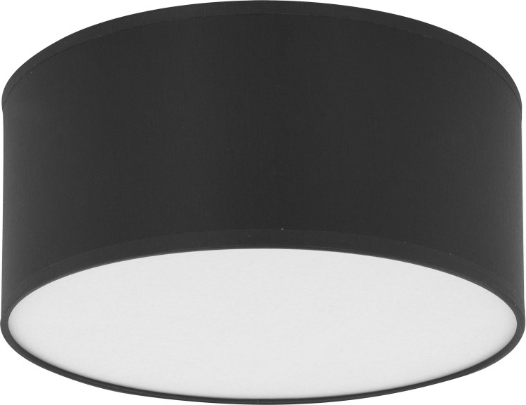 RONDO BLACK Lampa sufitowa 1  300 3334 TK Lighting Biały Czarny, Biały