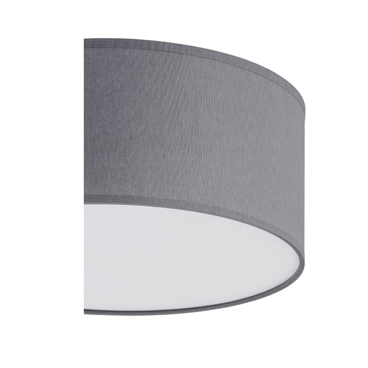 RONDO GRAY Lampa sufitowa 4 500 3333 TK Lighting Biały Szary, Biały