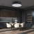 RONDO BLACK Lampa sufitowa 4   500 3335 TK Lighting Biały Czarny, Biały