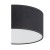 RONDO BLACK Lampa sufitowa 4   500 3335 TK Lighting Biały Czarny, Biały