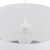 RONDO WHITE Lampa wisząca 1  300 3460 TK Lighting Biały Biały