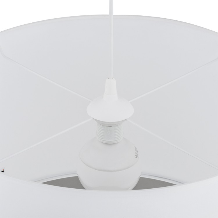 RONDO WHITE Lampa wisząca 1  300 3460 TK Lighting Biały Biały