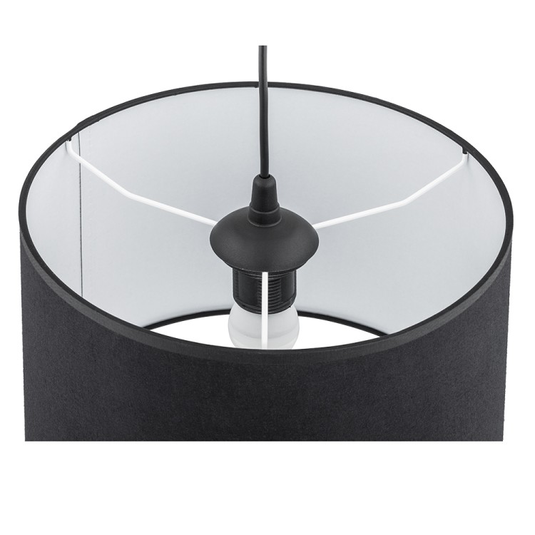 RONDO BLACK Lampa wisząca 1 3464 TK Lighting Czarny Czarny, Biały
