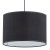 RONDO BLACK Lampa wisząca 1 3464 TK Lighting Czarny Czarny, Biały