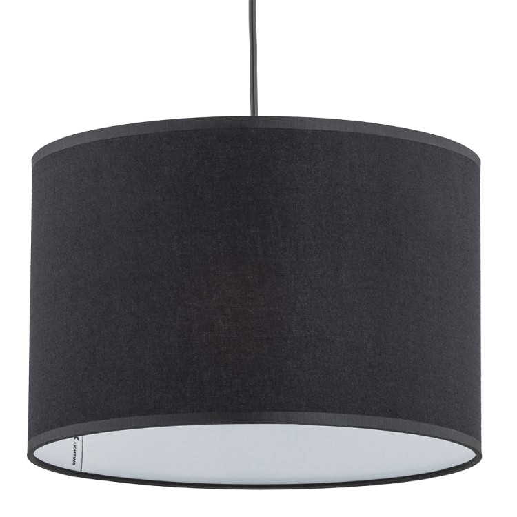 RONDO BLACK Lampa wisząca 1 3464 TK Lighting Czarny Czarny, Biały