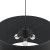 RONDO BLACK Lampa wisząca 3 3465 TK Lighting Czarny Czarny, Biały