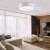RONDO CAPPUCCINO Lampa sufitowa 4  500 3337 TK Lighting Biały Cappuccino