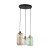 MARCO GREEN Lampa wisząca 3  Koło 3325 TK Lighting Złoty, Czarny Transparentny, Zielony, Brązowy