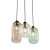 MARCO GREEN Lampa wisząca 3  Koło 3325 TK Lighting Złoty, Czarny Transparentny, Zielony, Brązowy