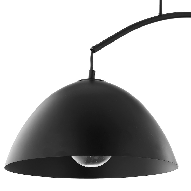 FARO BLACK Lampa wisząca 2 6008 TK Lighting Czarny Czarny