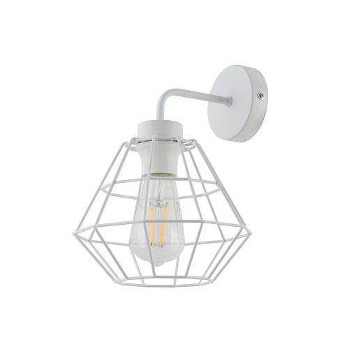 DIAMOND NEW WHITE Kinkiet 1 6208 TK Lighting Biały Biały