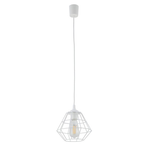 DIAMOND NEW WHITE Lampa wisząca 1 M 6211 TK Lighting Biały Biały